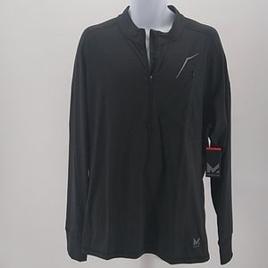 New Men's Mission VaporActive 1/4 Zip Pullover